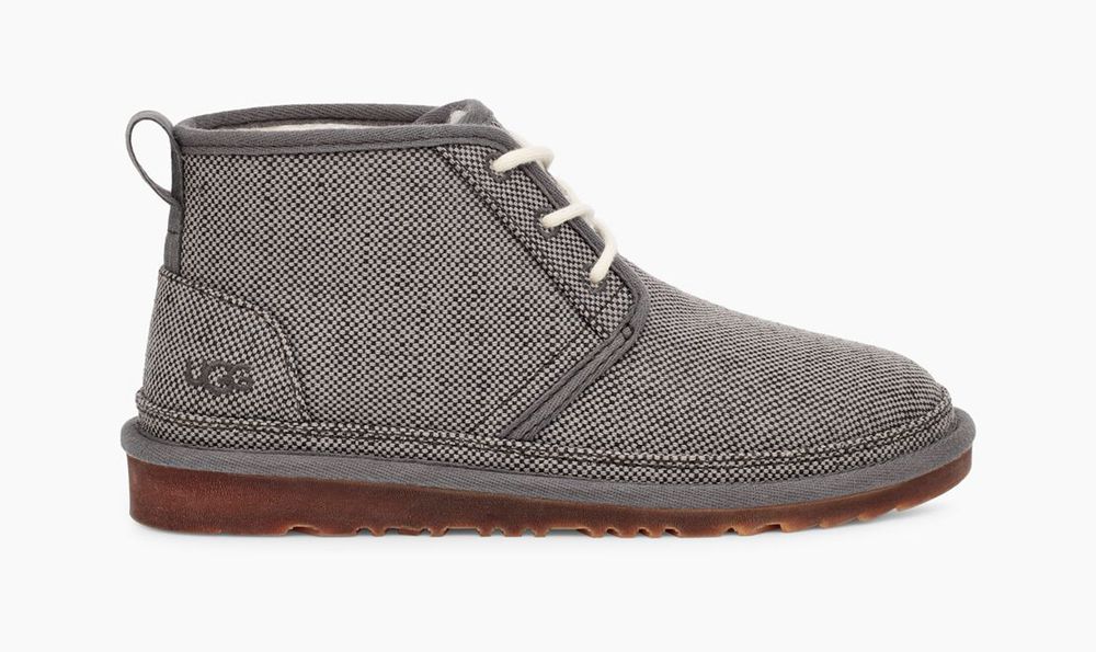 Ugg Chukka Boot Mens - Ugg Neumel Natural Grey - 183NHGKRE